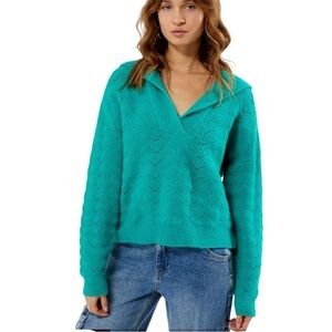 MINKPINK Taylor‎ Sweater Green Size Medium M